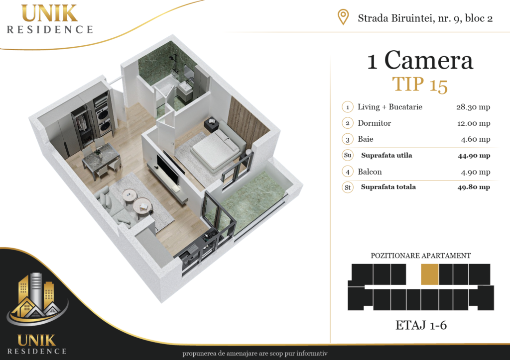 Apartament de vânzare zona Berceni