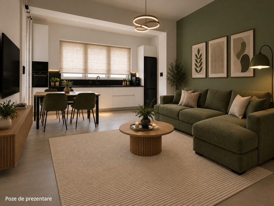 Apartament 3 camere de vânzare Popești