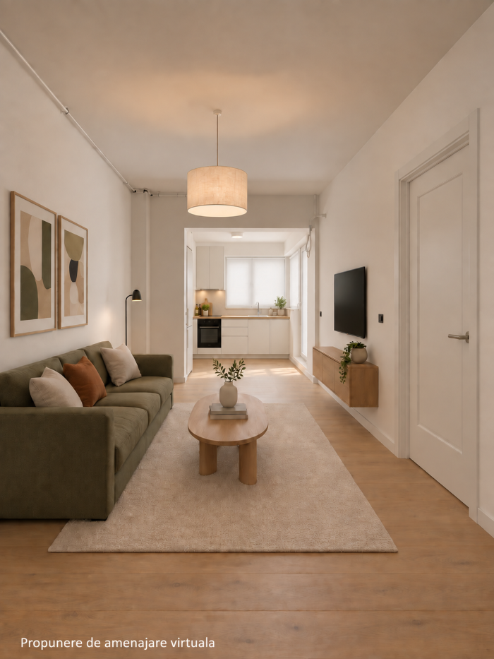 Apartament 1 cameră Popești Leordeni